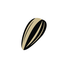 Wall Mural - sunflower seeds icon vector