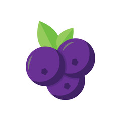Wall Mural - blueberry icon design vector