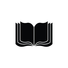 Wall Mural - book logo icon design vector