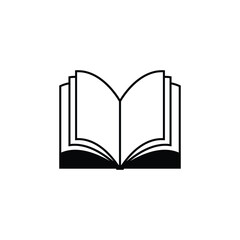 Wall Mural - book logo icon design vector