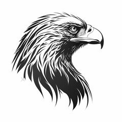 Poster - Eagle Tattoo. Generative AI