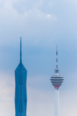 Wall Mural - city skyline of Kuala Lumpur