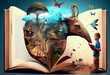 © AI_images - Kid book imagination. Generate Ai.