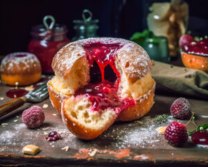 Wall Mural - Delicious Doughnut
National Doughnut Day 2 June 2023