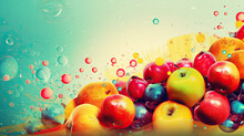 Colorful Background For Webpages Or Advertisements 