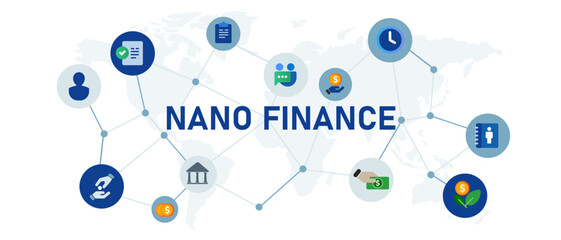 Poster - Nano finance financial transaction technology digital financing