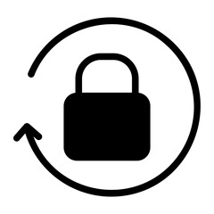 Sticker - password icon 