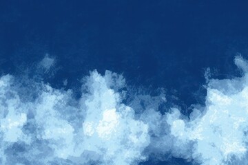 Wall Mural - abstract grunge blue and white paint background, dirty artistic splash illustration