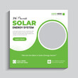 © Nandinigraphics - Solar energy social media post banner template