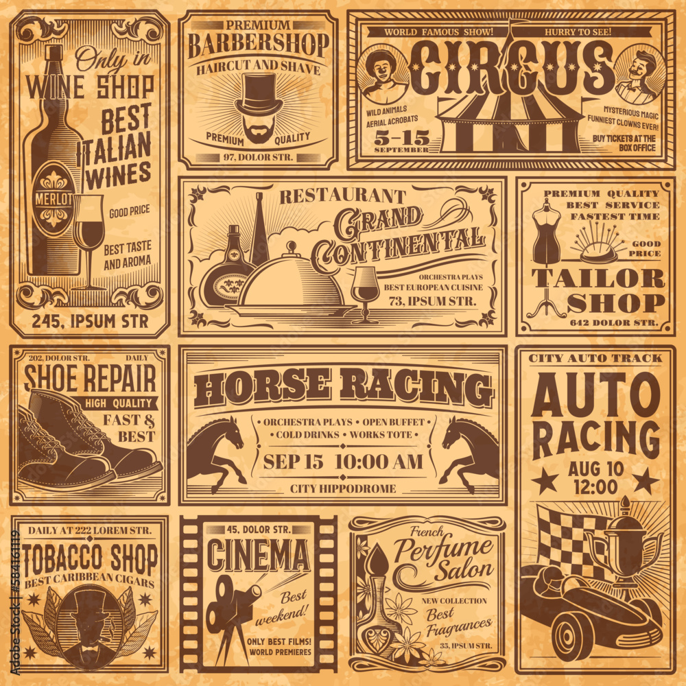 publicity vintage 