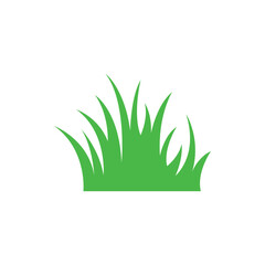 Wall Mural - grass logo icon design vector