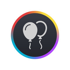 Sticker - Balloon - Pictogram (icon) 