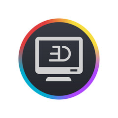 Sticker - GlitchTV - Pictogram (icon) 