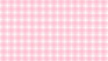 Pink Plaid Background Vector Illustration.