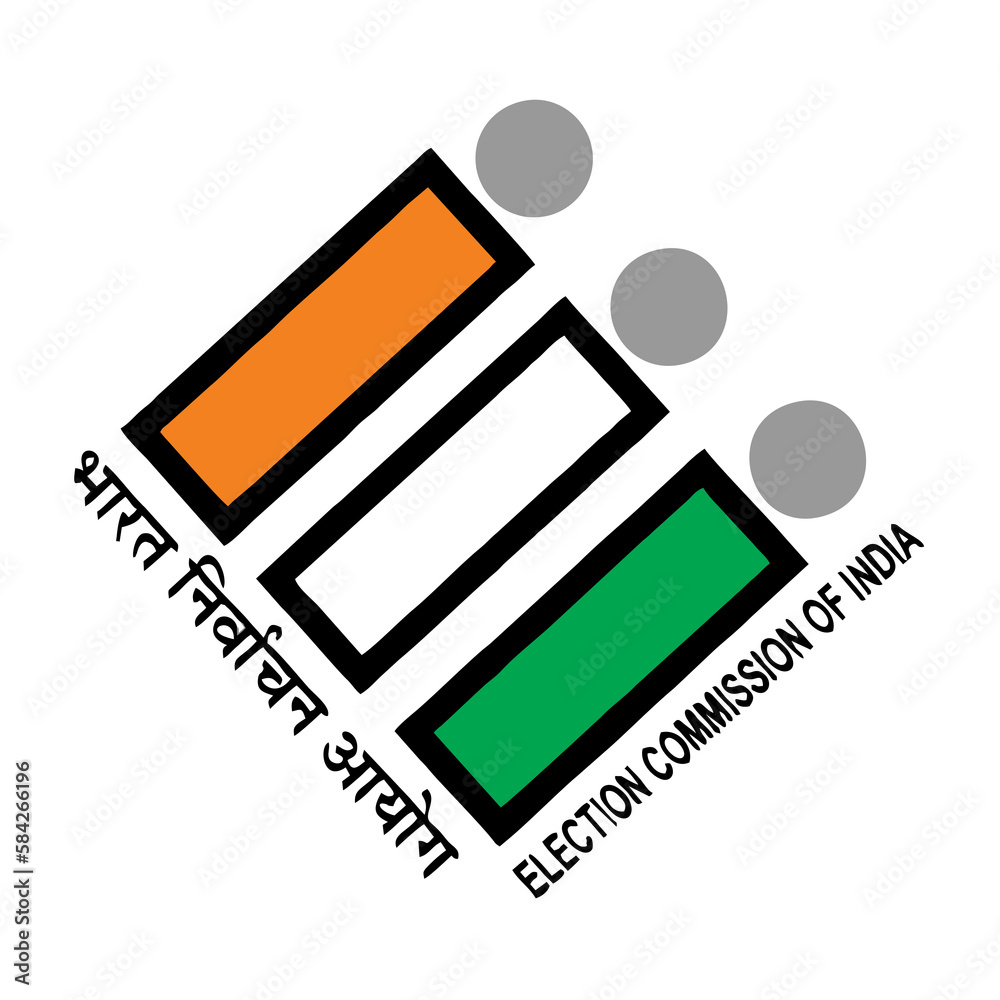 Election commission of India logo png download. Stock Illustration ...