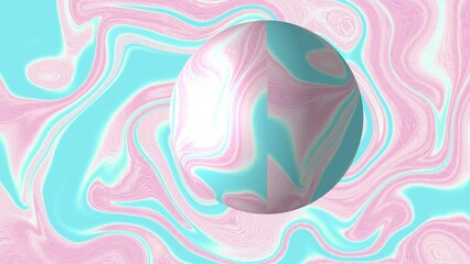 Wall Mural - Colorful abstract psychedelic neon liquid backdrop. Water ink or acrylic paint marbled iridescent vivid texture. Colorful panoramic liquid wave background. Abstract fluid swirl pattern