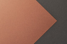 Rough Kraft Paper Background, Paper Texture Black Brown Colors. Mockup With Copy Space For Text