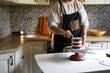 Cake as a Work of Art: Pastry Chef Embodies Ideas in Decor Unmatched Taste and Design: How a Pastry Chef Prepares a Cake