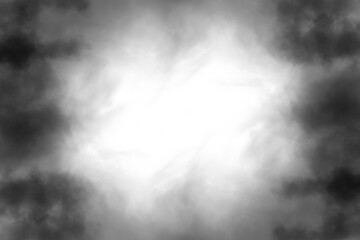abstract smoke transparent background