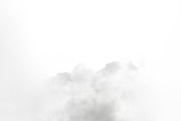 Wall Mural - Abstract Smoke Transparent Background