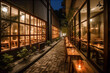 © VicenSanh - asian restaurant outdoor design, japandi, japanese culture cuisine, generative ai