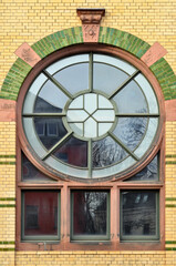 Wall Mural - view of beautiful building with windows