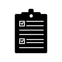 Poster - Features list vector icon, trendy style illustration on white background..eps