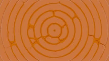 Poster - Circular abstract repeating element background. Design. Surface looking like spreading rings, cartoon style.