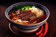 © View Stock - AI generates illustrations beef noodles