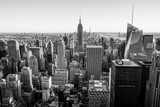 Fototapeta Nowy Jork - Empire State Building from the Rockfeller Center - Manhattan