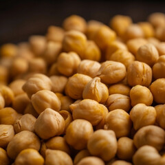 Sticker - close up of hazelnuts