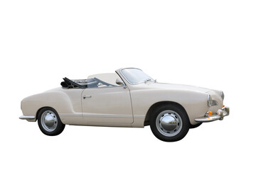 Wall Mural - Beautiful German classic car convertible, exempted.