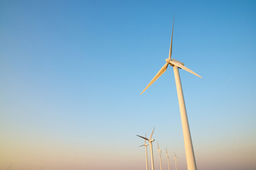 Wind turbine generators for green electricity production