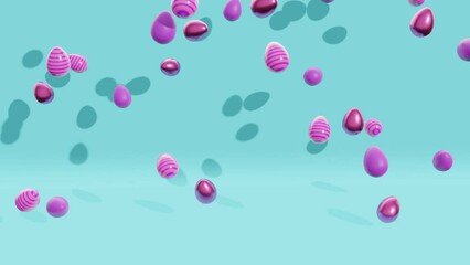 Poster - Lilac shiny eggs