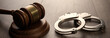© Daniel - judge gavel with handcuffs
