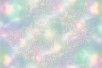 Wall Mural - dreamy cloud Y2K iridescent pastel Nostalgic texture background (generative ai)