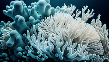 Underwater Coral Reef Teeming With Colorful Sea Life ,generative AI