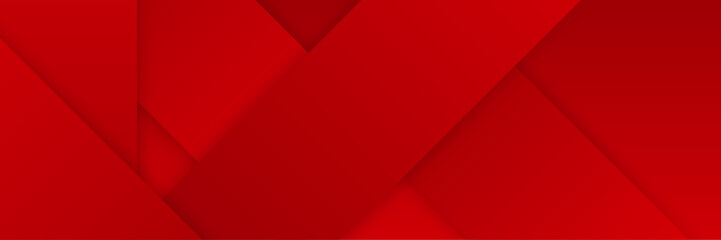 Wall Mural - red banner background