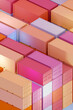 © Sky-Blue Creative/Stocksy - Illustration of Stacked cargo containers
