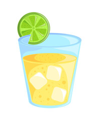 Canvas Print - cocktail icon isolated