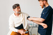 © Studio Firma/Stocksy - Senior Man on Regular Doctor Checkup