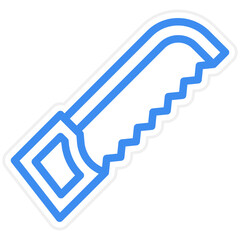 Sticker - Vector Design Hacksaw Icon Style