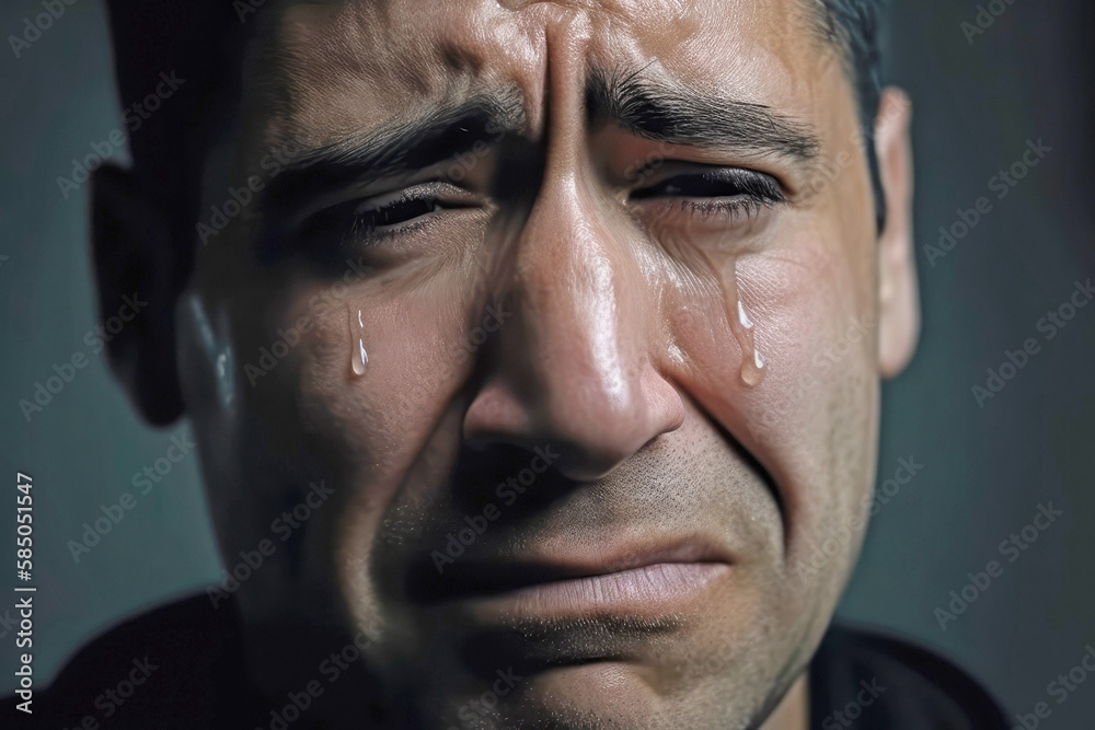 crying man eyes images