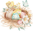 Cute Easter illustration.
