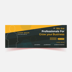 Wall Mural - banner design for your online class, webinar vector design, post design, school admission banner vector design, post vector