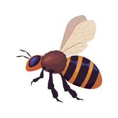 Poster - bee insect icon