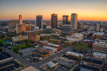 Poster - Aerial View of Birmingham, Alabama