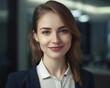 © drixe - Portrait of a smiling businesswoman. Created with Generative AI