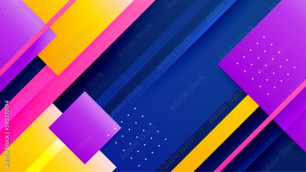 Color gradient background design. Abstract geometric background with ...