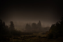 Dark Fog Over Battlefield The Valley Of The Shadow Of Death